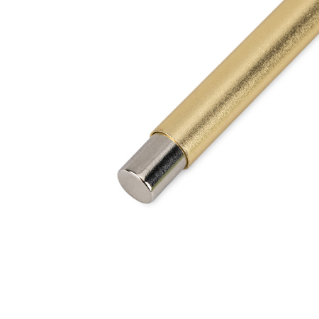 Aimant double face « œil de chat » avec bille MollyNails, doré