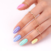 MollyNails Yoghurt Citrine Cake Hybrid Nail Polish HEMA/Di-HEMA Free 8g No. 125