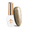 Smalto ibrido MollyNails Queens Of Life Perfect Gold senza HEMA/Di-HEMA 8 g n. 32