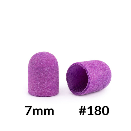 Накладки для педикюру 7 мм, градація 180, 10 шт. Fabric Podo AlleMed, фіолетовий (Purple)