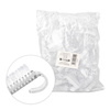 Small transparent manicure and dust brush, 50 pcs