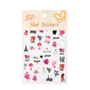 Adhesivos para uñas 5D autoadhesivos de San Valentín SD-2178
