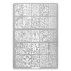 Plate with patterns for stamps plus-002