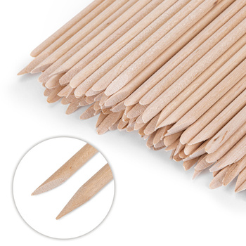 Bastoncini di legno d'arancio, 100 pezzi, lunghezza 9,5 cm