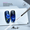 Pinceau pour décorations en gel, gel hybride, Zhostovo, longueur des poils : 4 mm, 4U, Monika Mielniczuk