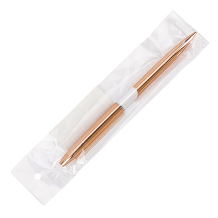 MollyNails No. 6 oval golden gel brush
