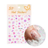Autocollants pour ongles 5D, fleurs autocollantes MO-348