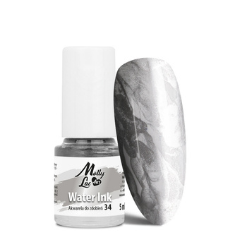 Water Ink MollyLac ART METALIC watercolor for decorations No. 34