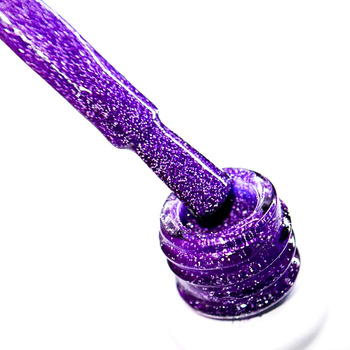 MollyNails Hybridlack „Flashing Lights Neon Fig Fiction“, HEMA/Di-HEMA-frei, 8 g, Nr. 648