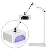 Lampada UV/LED da 36 W MollyNails per pedicure con supporto, senza fili, bianca V10BAT