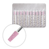 Set di frese per pietra con punta conica rosa n. 5, 10 pezzi