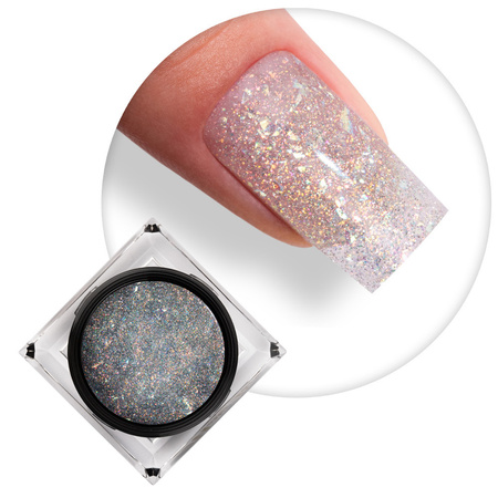 Gel para uñas Shine on you Diamond Shine de MollyLac, sin HEMA ni Di-HEMA, 15 g
