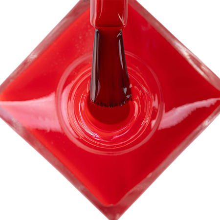 Klasyczny lakier STEP 2: Color Lacquer Vinyl Effect System MollyNails Fire Red 10 ml