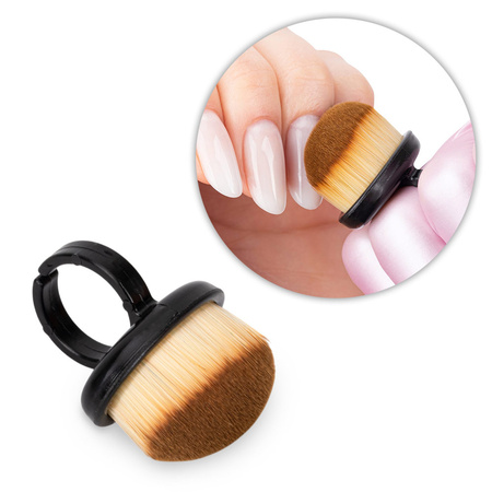 MollyNails black dust brush