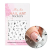 5D-Nagelsticker mit selbstklebenden Blumen MO-503 MollyNails