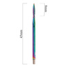 Unicorn rainbow teardrop narrow diamond burr No. 27