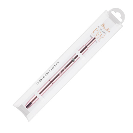 Pennellino automatico per decorazioni Liner mini Pro Art oro rosa MollyNails 5 mm n. 5