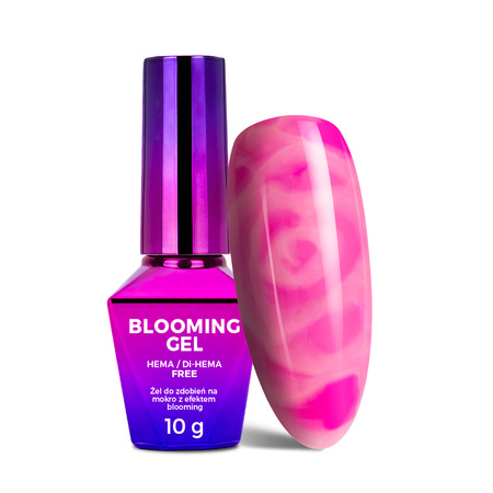 Blooming Gel MollyNails Wet Decoration Gel, HEMA/Di-HEMA-Free, 10 g