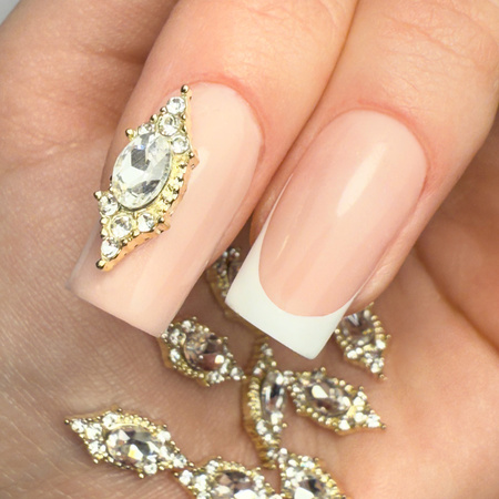 Décorations pour ongles : strass 3D MollyNails n° 1, 10 pièces