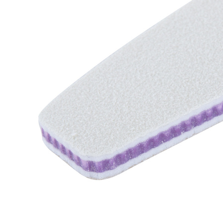 Lima de uñas Paquete seguro MollyLac barco morado medio 180/240 CU-05  Mejor calidad