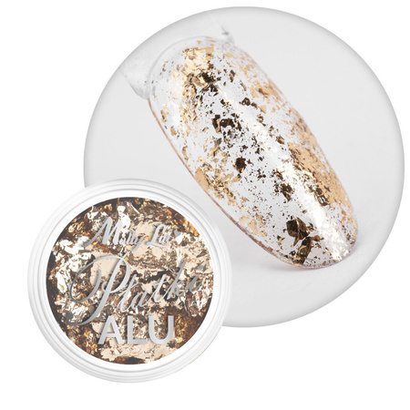 MollyLac Metallic-Nagelstaub, Aluminiumflocken, 0,2 g, Nr. 11