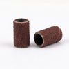 Manicure and pedicure caps, mandrels, abrasive caps, cylinder 6 mm, grit 120, AlleMed, brown, 10 pcs.