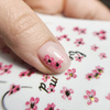 Self-adhesive flower nail stickers CM-047