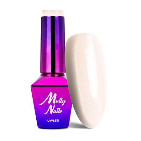 Vernis hybride MollyNails Madame French Vanille 8 g n° 420