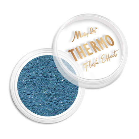 Polvere per unghie Thermo Flash Effect MollyLac 0,5 g n. 7