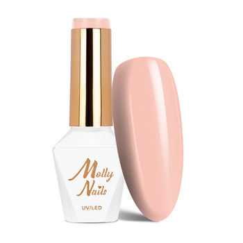 MollyNails Hybridlack „I'm Nudelover“ Porcelain, HEMA/Di-HEMA-frei, 8 g, Nr. 521