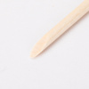 Palillos de madera de naranjo, 100 unidades, 9,5 cm de largo