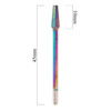 Fresa diamantata Unicorn arcobaleno, conica smussata, stretta, n. 2