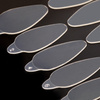 Stampi in silicone autoadesivi per Dual Form ovali ST012-3 MollyLac, 24 pezzi