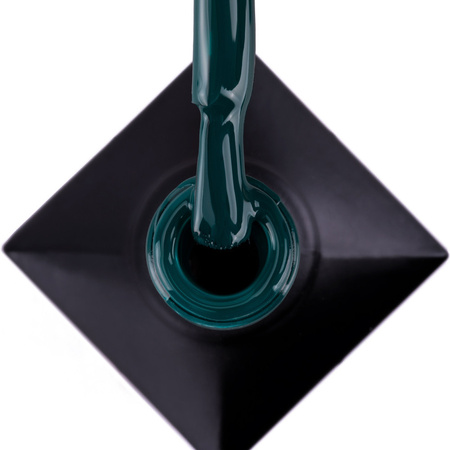 Vernis hybride MollyNails BeFree Elegance Deep green glass sans HEMA/Di-HEMA, 10 g, n° 09