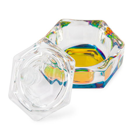 Glasfläschchen mit Deckel für Flüssigkeit, Reiniger für Henna Nr. 2