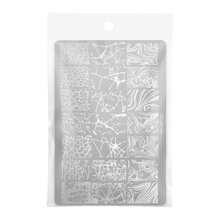Plate with patterns for XY-CF007 stamps
