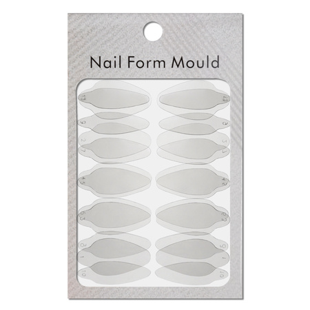 Self-adhesive silicone molds for Dual Form oval ST012-3 MollyLac 24 pcs.