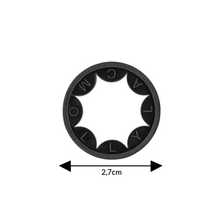 Obręcz na słoik do wycierania pędzla i przeciw wylewaniu się żelu Safety Ring 2 in 1 MollyLac 5 ml