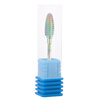 Professional cobalt-tungsten rainbow bur, model Flame 1 M 3/32" No. 1