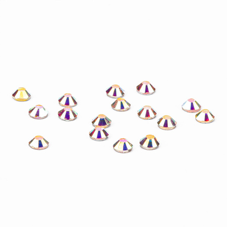 SS10 Crystal AB glass nail rhinestones, approx. 50 pcs.