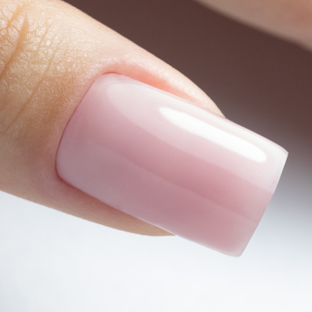 Каучукова основа для LED/UV з волокнами MollyNails Rubber Fiber Base Smoky Pink 10 г