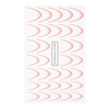 Gradient water decals for nails/ French/ Ombre/French smile line 33 pcs light pink STZ43