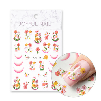 Autocollants pour ongles « Fleurs » JO-2715