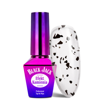Jack Top MollyLac no wipe z drobiną Black 10g
