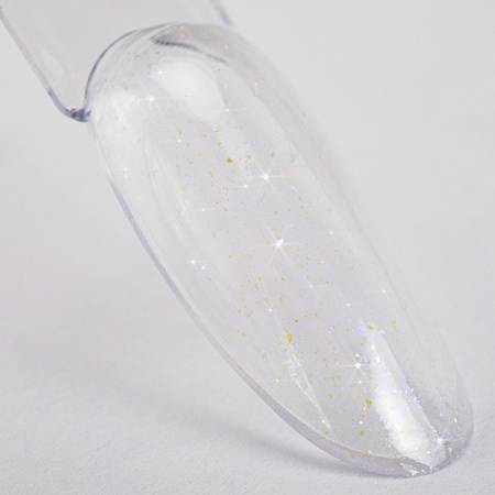 Топ-покриття LED/UV без витирання з блискітками MollyNails Sparkle Top Zodiac 10 г