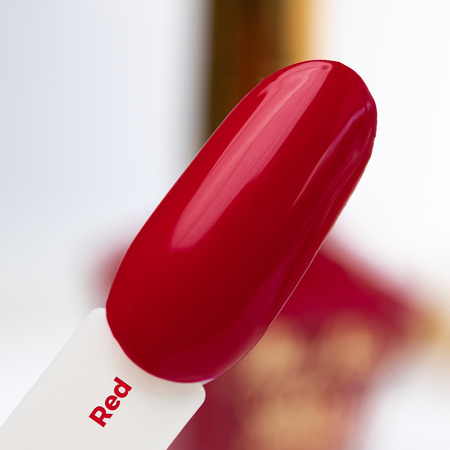Esmalte clásico STEP 2: Color Lacquer Vinyl Effect System MollyNails Rojo 10 ml