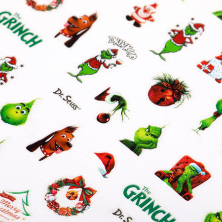 Autocollants pour ongles fins et autocollants de Noël MollyNails MS-C263