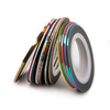 Ribbon thread for decorations, light violet disc No. 14