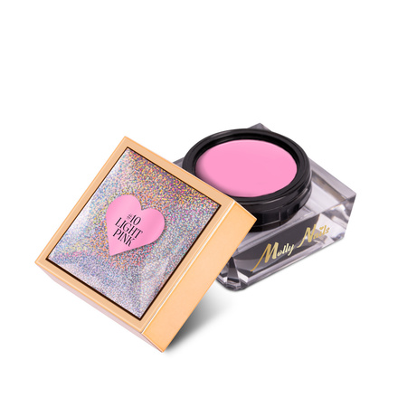Pâte pour décorations Nail Art ProArt Paste MollyNails Rose clair, sans HEMA ni Di-HEMA, 5 g