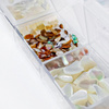 Coquillages broyés pour la décoration des ongles, coffret n° 2